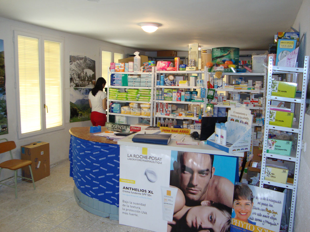 Botiquín de Quintanas de Gormaz interior Antiguo